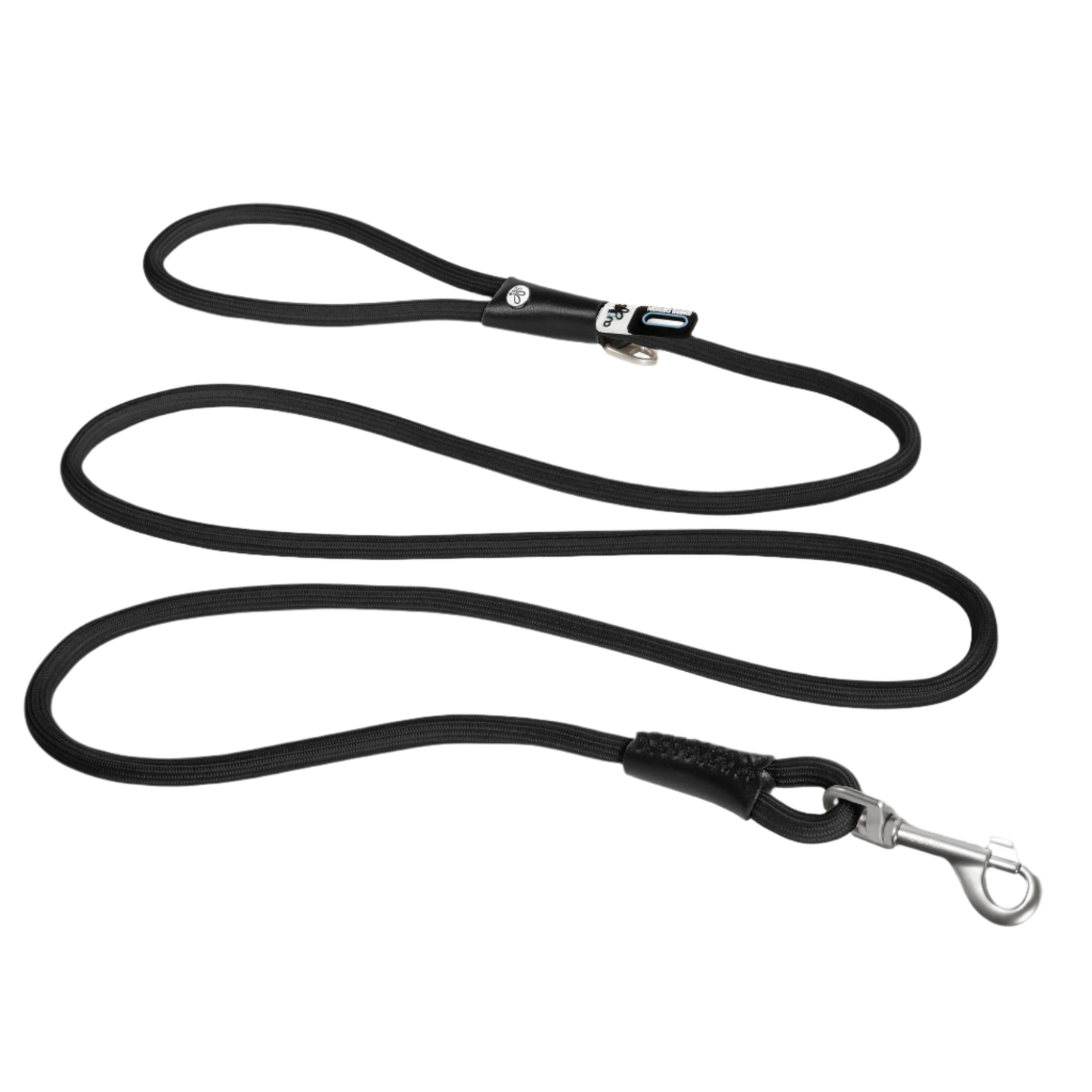 black nylon cat leash with durable hardware