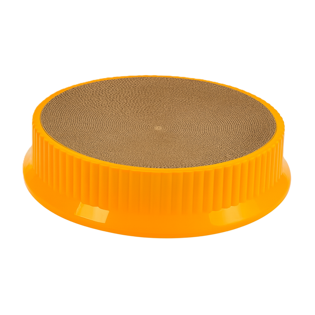 The Round Table | Cat Scratcher Bed – Durable Cardboard Lounge for Sleeping & Play