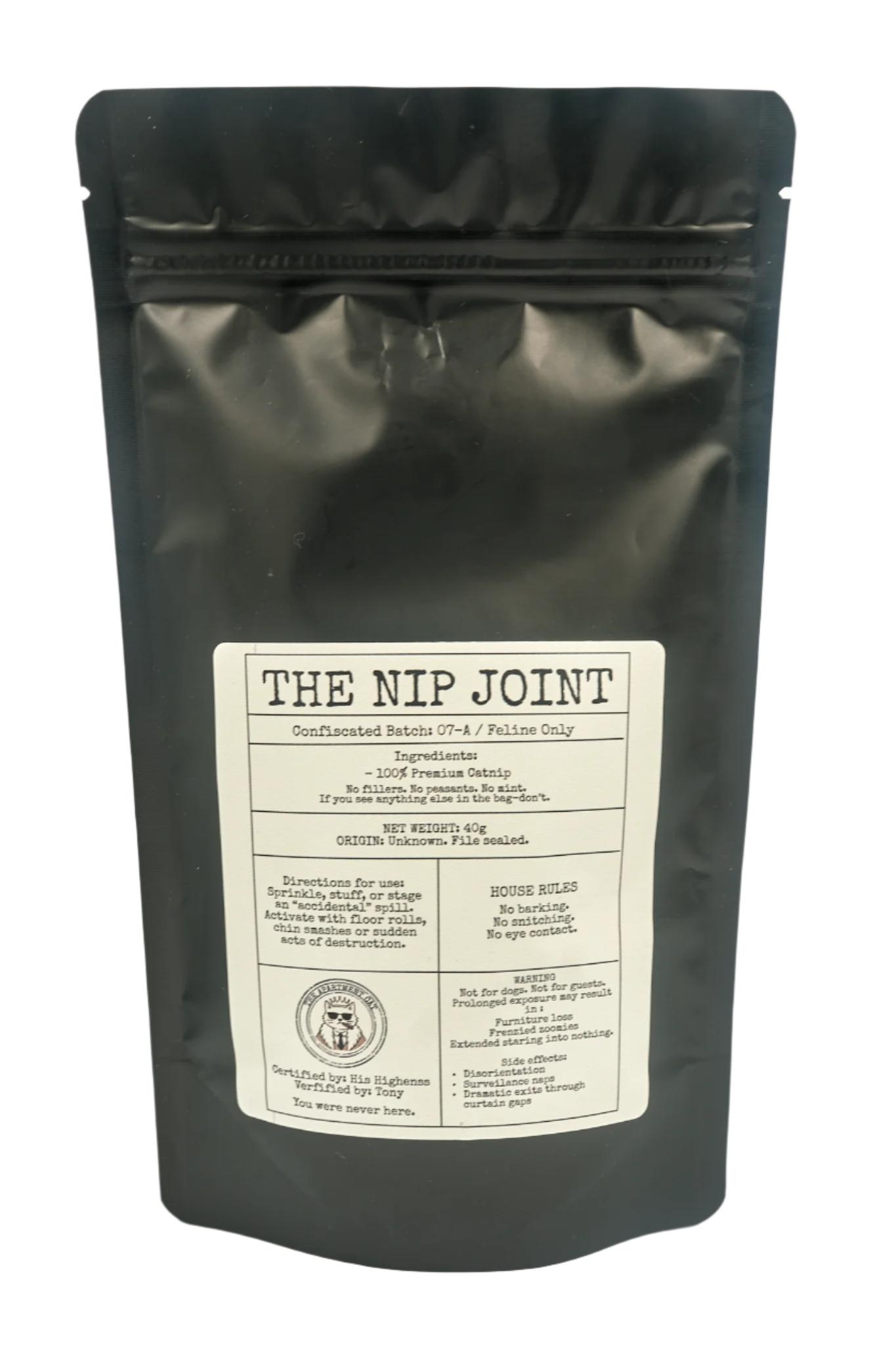 Premium catnip 40 g pack – Catmint Diesel.