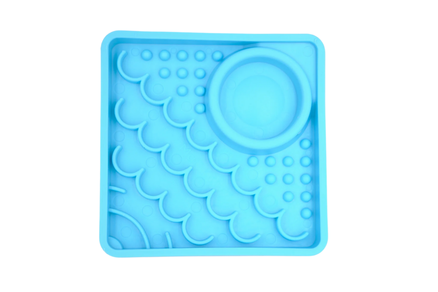 LickiMat Classic Kitty slow feeder mat for kittens