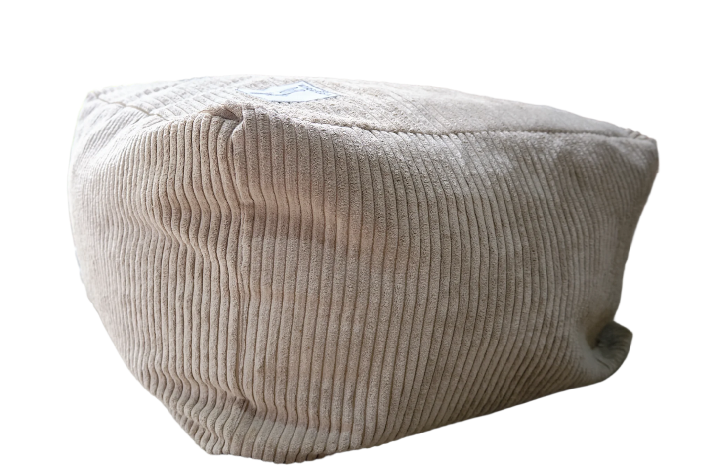 Large plush cat lounger cube corduroy South Africa.