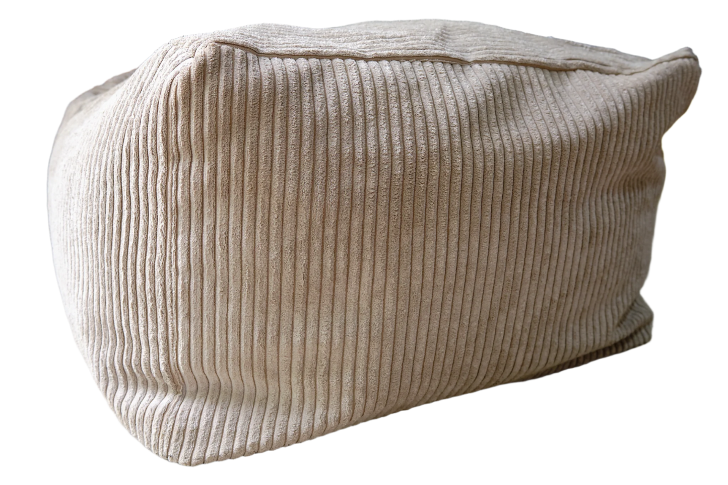 Large plush cat lounger cube corduroy South Africa.