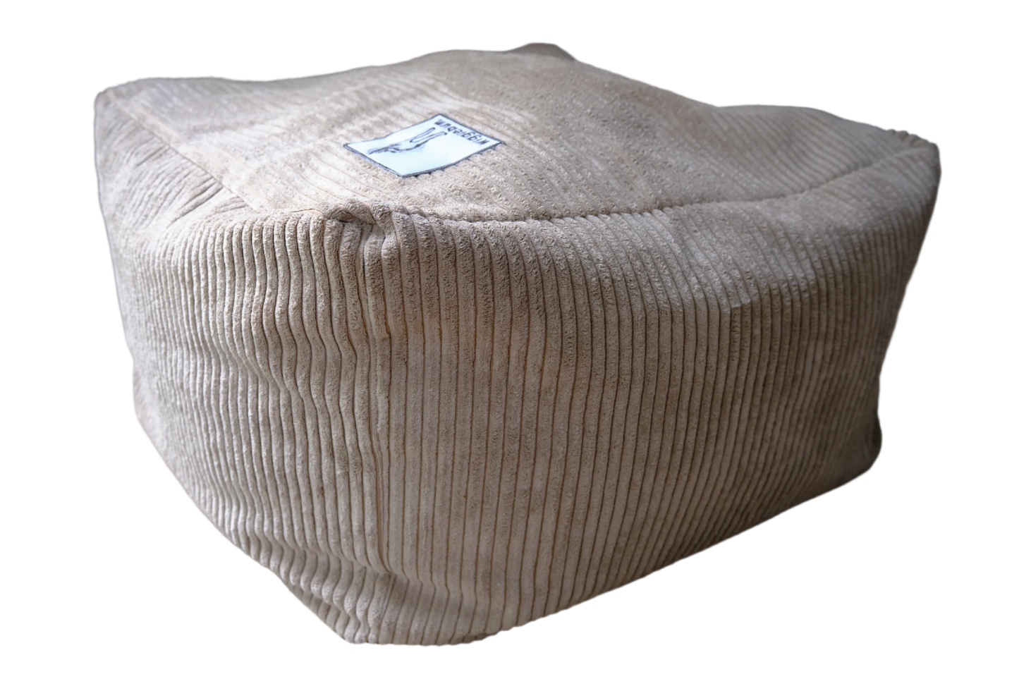 Luxury corduroy cat bed cube 60cm – The Sun Throne. Large plush cat lounger cube corduroy South Africa.