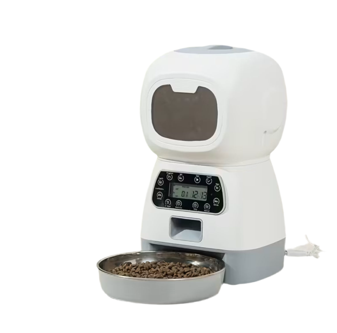 The Commissary Feeder | Smart Automatic Cat Food Dispenser (3.5L, WiFi & Timer Control)