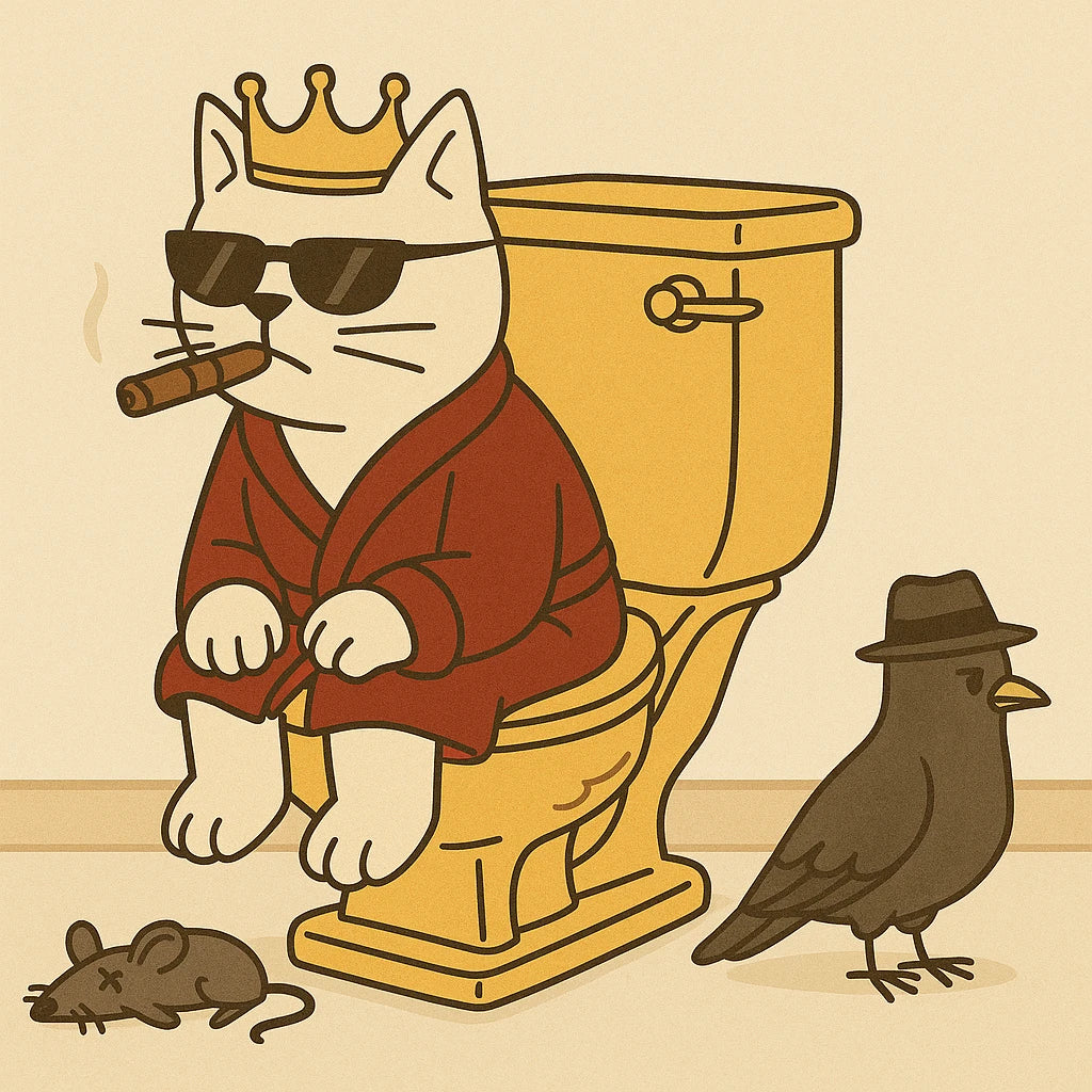 The Royal Throne (Litter Boxes, Litter, Mats, Scoops, and Odour Control)