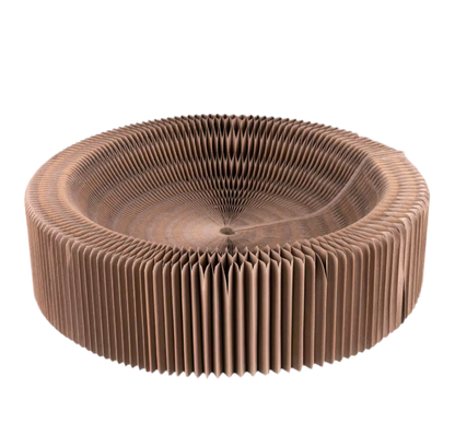 Cat scratching foldable cardboard honeycomb lounge