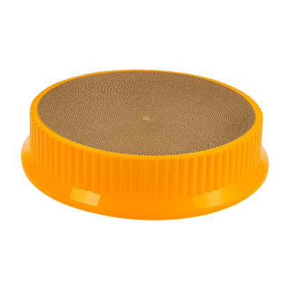 The Round Table | Cat Scratcher Bed – Durable Cardboard Lounge for Sleeping & Play
