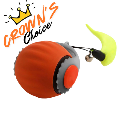 The Button | USB Rechargeable Interactive Cat Toy Ball with Tail