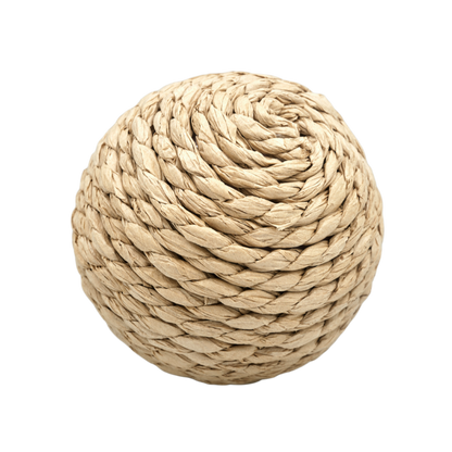 8 cm braided sisal cat toy ball – The Last Ball

durable sisal scratching ball for cats with rumble sound

heavy duty sisal cat ball for indoor scratching and play