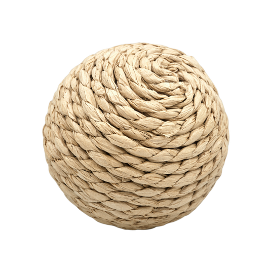 8 cm braided sisal cat toy ball – The Last Ball

durable sisal scratching ball for cats with rumble sound

heavy duty sisal cat ball for indoor scratching and play
