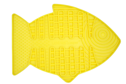 LickiMat Casper slow feeder mat for cats.