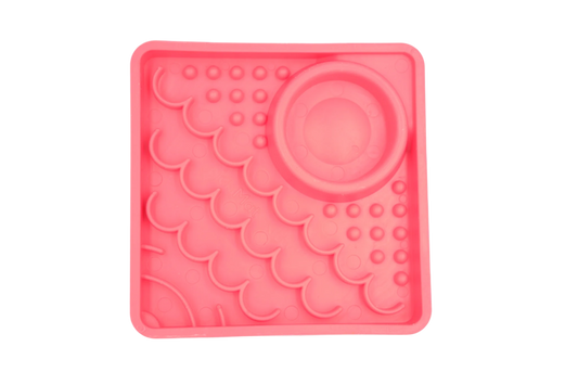 LickiMat Classic Kitty slow feeder mat for kittens