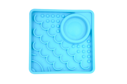 LickiMat Classic Kitty slow feeder mat for kittens