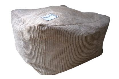 Luxury corduroy cat bed cube 60cm – The Sun Throne. Large plush cat lounger cube corduroy South Africa.