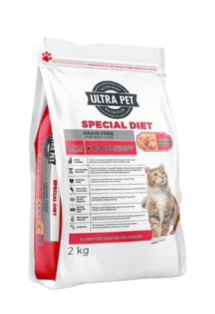 Ultra Pet Special Diet Grain-Free Cat Food 2kg – chicken recipe