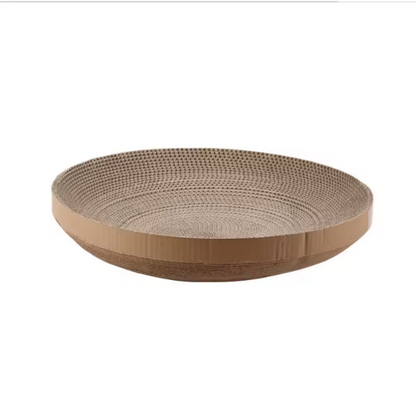 The Round Table | Cat Scratcher Bed – Durable Cardboard Lounge for Sleeping & Play